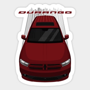 Dodge Durango 2014 - 2020 - Deep Cherry Red Sticker